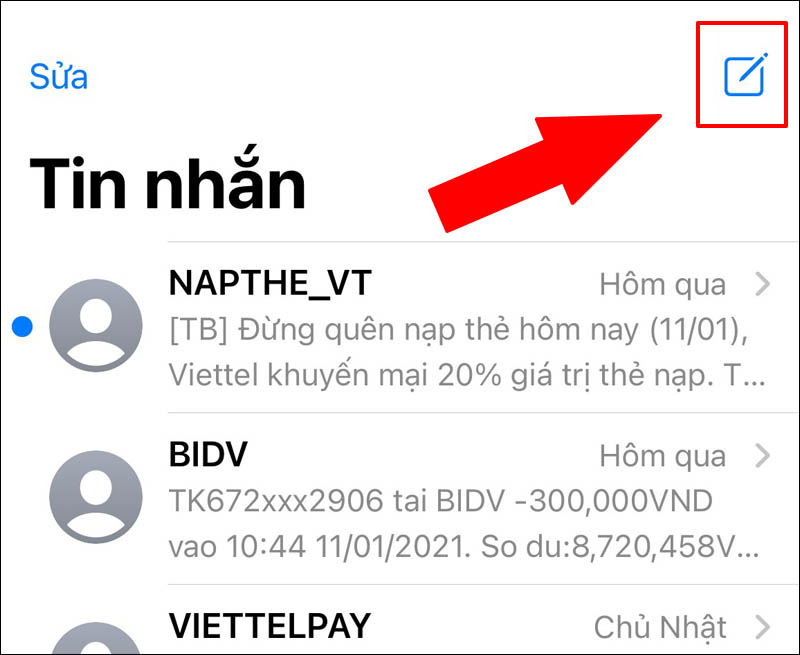 Soạn tin nhắn mới